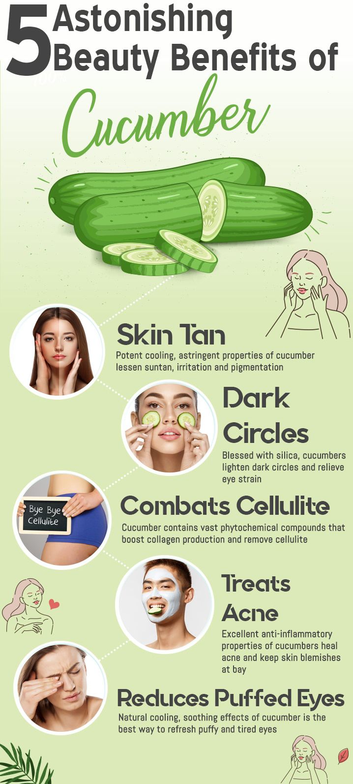 Eye Creams with Cucumber Extract for Soothing Tired Eyes